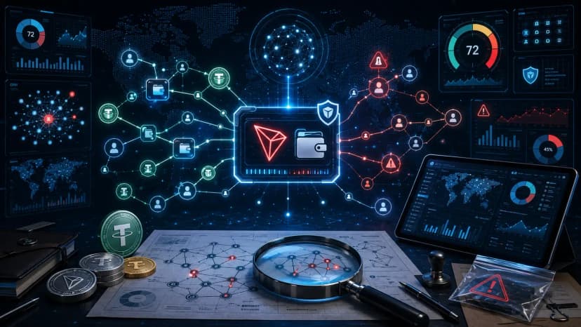 Check USDT TRC20 Wallet for AML Risk | AML Verifier